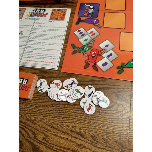 Set Enterprises Boardgame Set Junior Box VG/EX - Picture 9 of 12